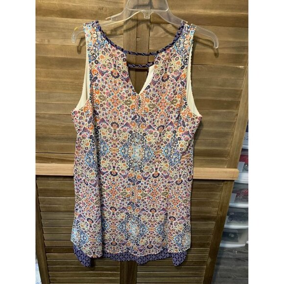 Xhilaration Paisley Dress Lined Business Casual Retro Y2K Office Juniors Sz XXL - Picture 2 of 6